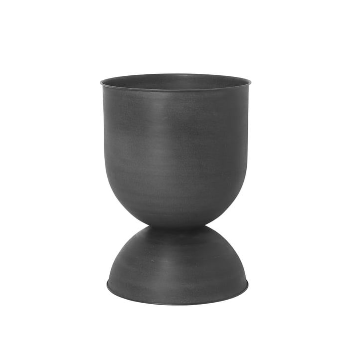 Hourglass medium, Ø 41 x H 59 cm i sort / mørkegrå fra ferm Living