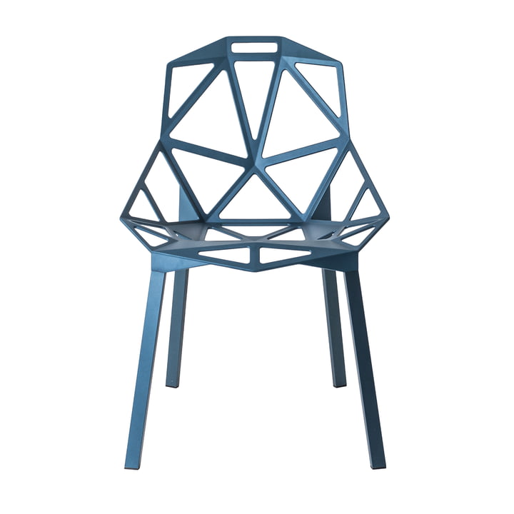 Chair One stabelbar stol fra Magis i blå