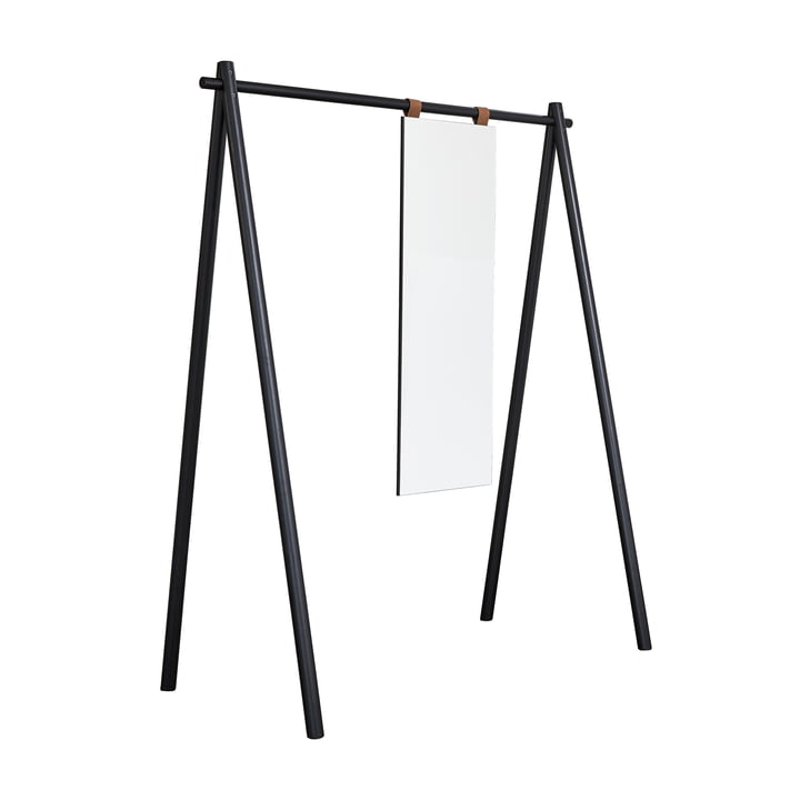 Hongi garderobe med spejl i sort fra Karup Design