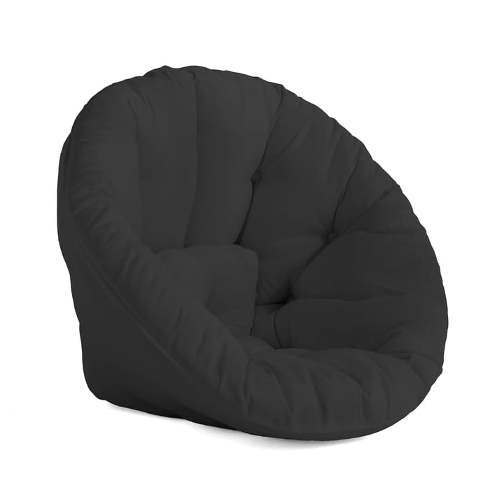 Nido OUT futon stol af Karup Design i mørkegrå (403)