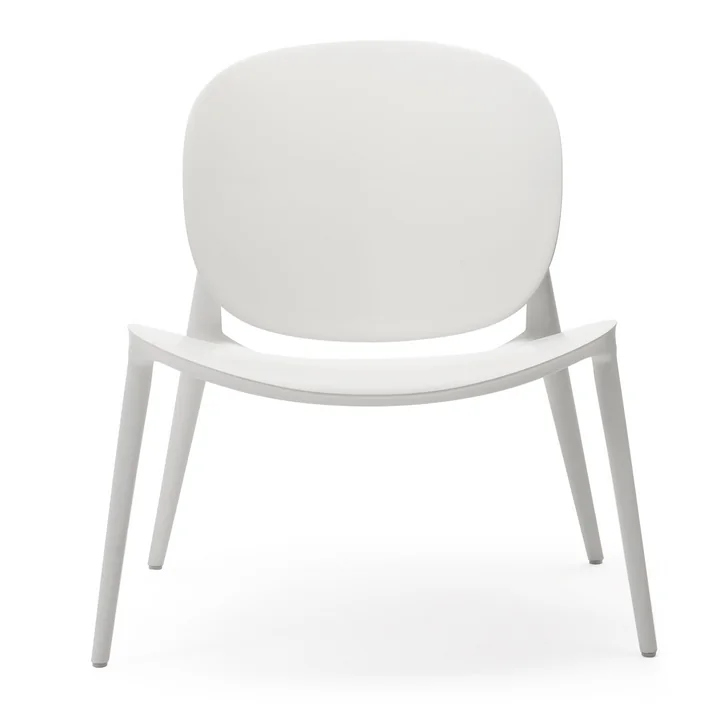 Vær Bop lænestol af Kartell i matt hvid