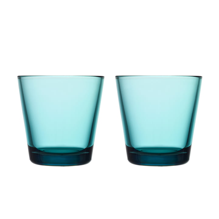 Kartio drikkeglas 21 cl (sæt med 2) fra Iittala i havblå