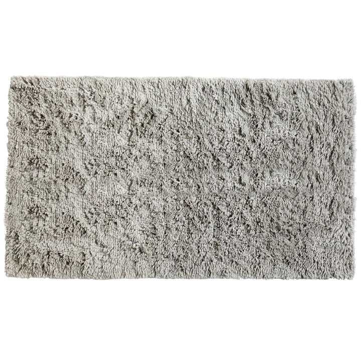 Shaggy tæppe, 240 x 170 cm i varm grå af Hay