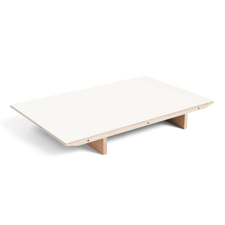 CPH30 til CPH30 udtrækkeligt spisebord, 50 x 80 cm, hvid laminat fra Hay