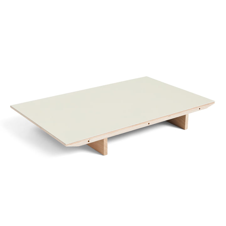 CPH30 til CPH30 udtrækkeligt spisebord, 50 x 80 cm, overflade: linoleum CPH30 / kant: matlakeret krydsfiner af Hay