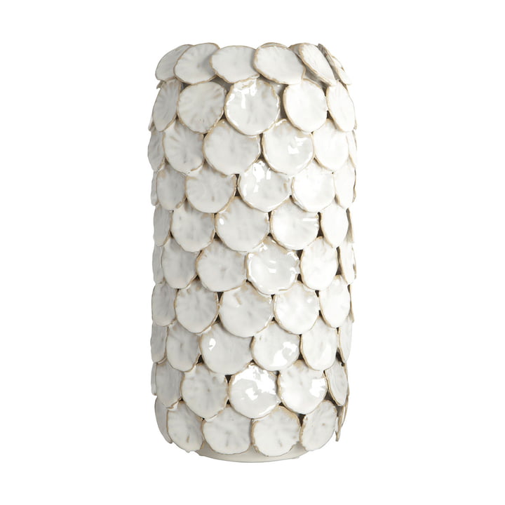 Prik Vase H 30 cm af House Doctor i hvidt
