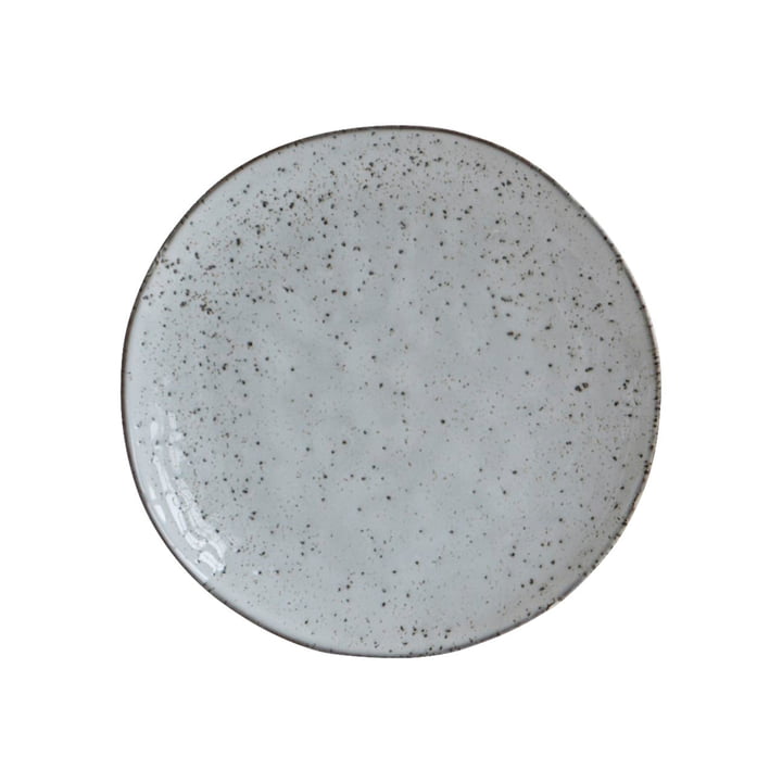 Tallerken Rustic Ø 20,5 cm, gråblå fra House Doctor