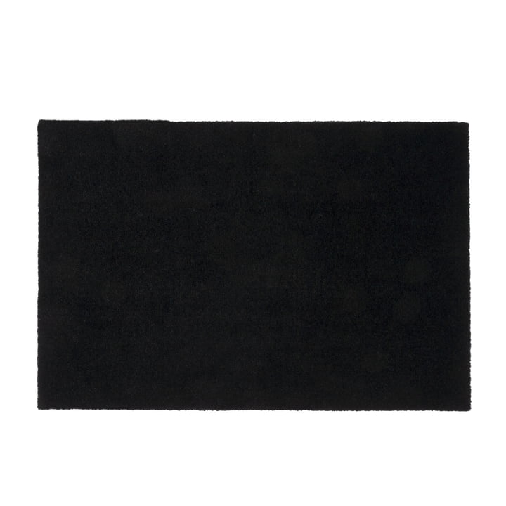 Dørmåtte 60 x 90 cm fra tica copenhagen i Unicolor sort