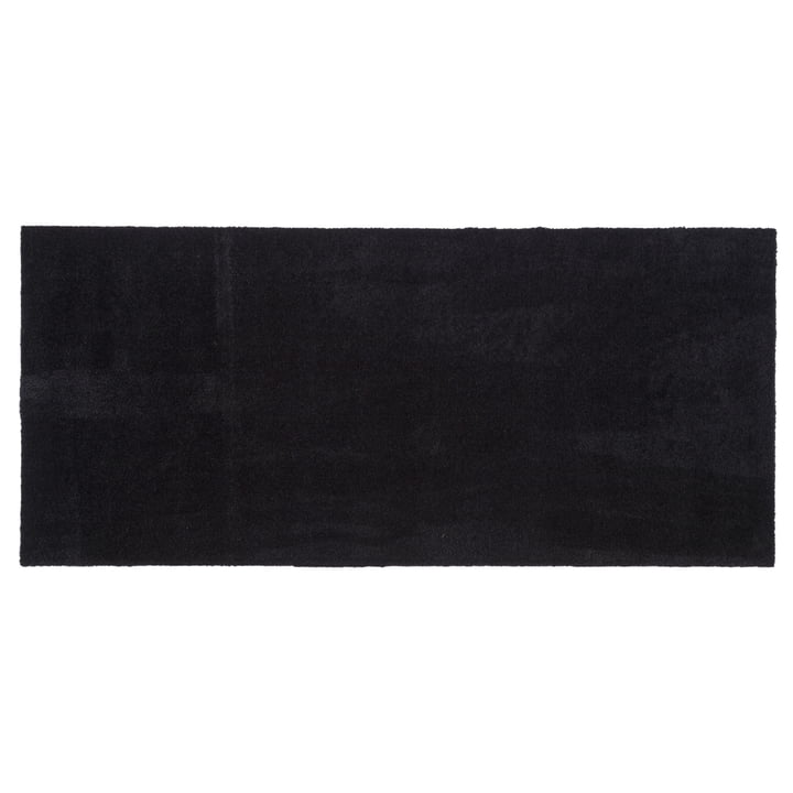 Dørmåtte 67 x 150 cm fra tica copenhagen i Unicolor sort