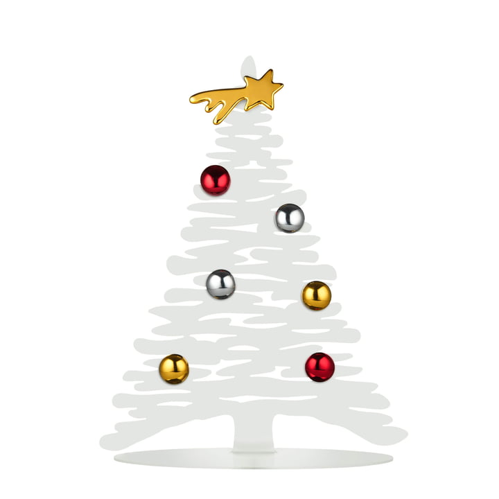 Bark for Christmas H 30 cm af Alessi i hvid