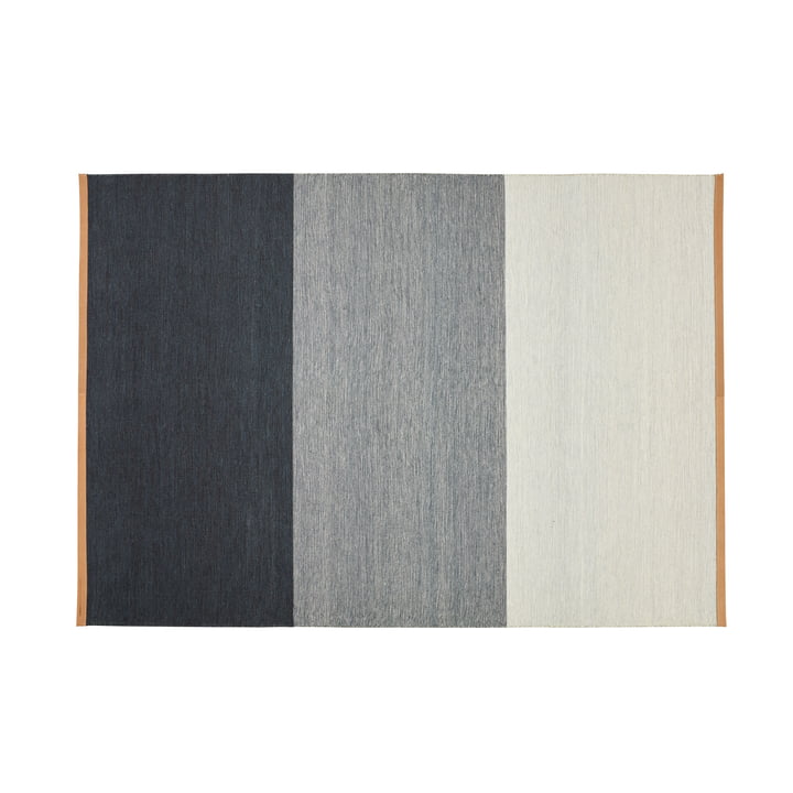 Felttæppe 170 x 240 cm fra Design House Stockholm i blå / grå