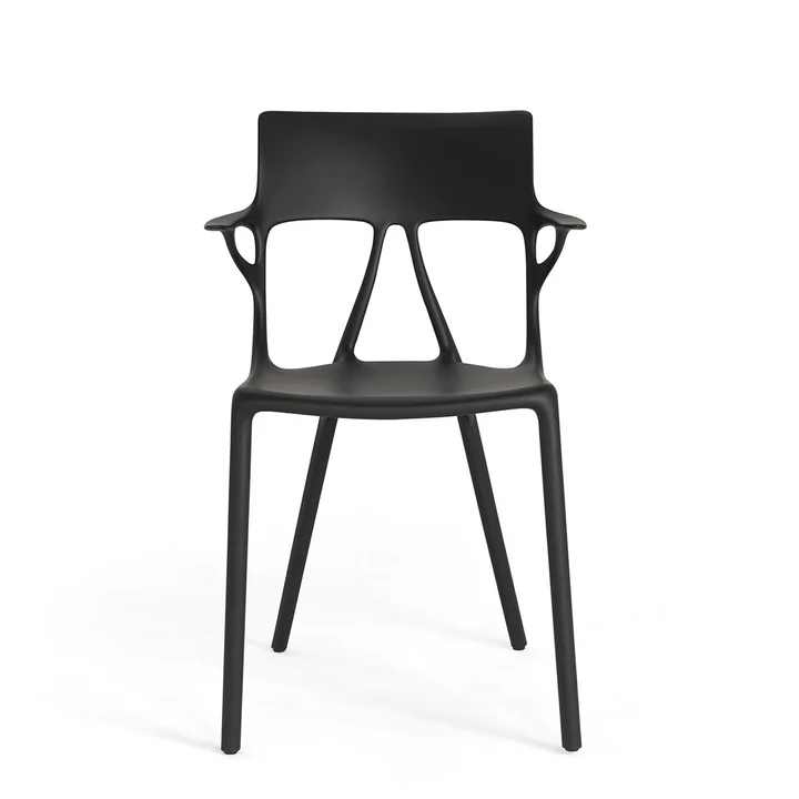 AI-stol af Kartell i sort