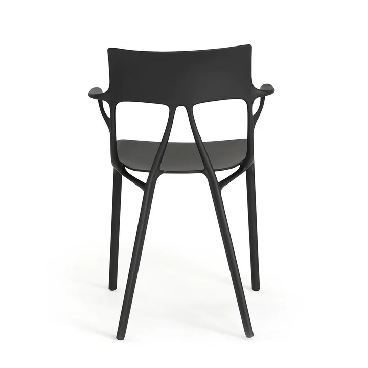AI-stol af Kartell i sort