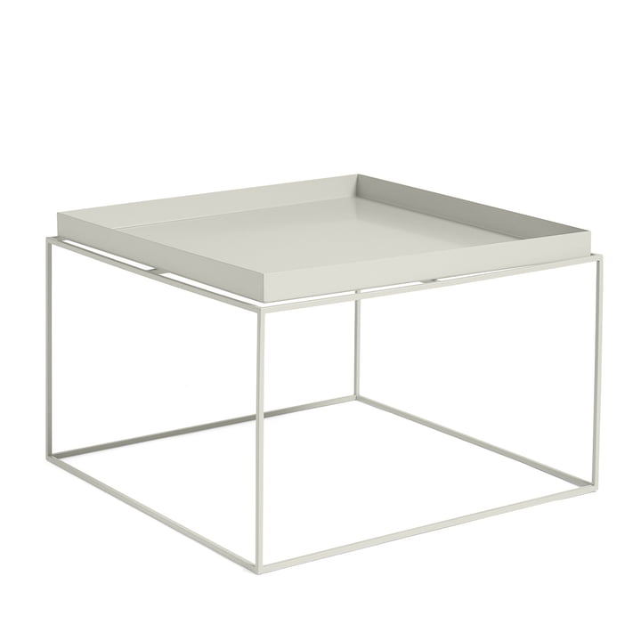 Tray Table firkantet, 60 x 60 cm, warm grey af Hay