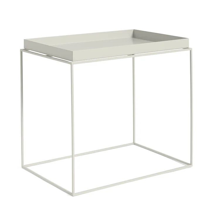 Tray Table 60 x 40 cm, warm grey af HAY