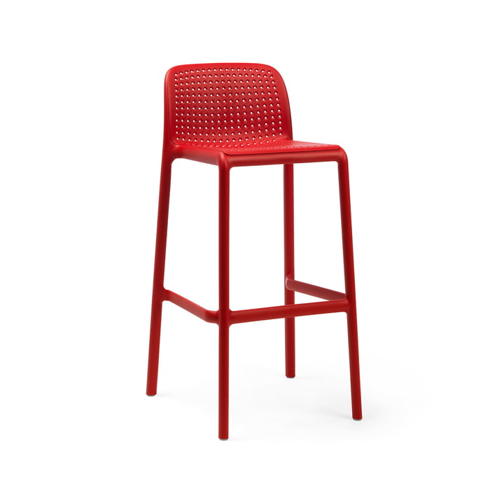 Lido barstol, rød af Nardi
