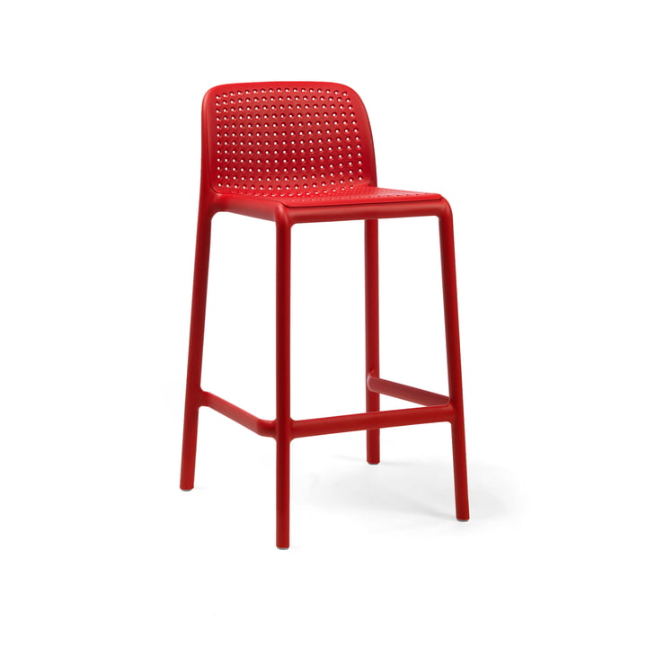 Lido mini barstol, rød af Nardi