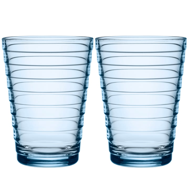 Aino Aalto glas med lang drik 33 cl fra Iittala i vand (sæt med 2)