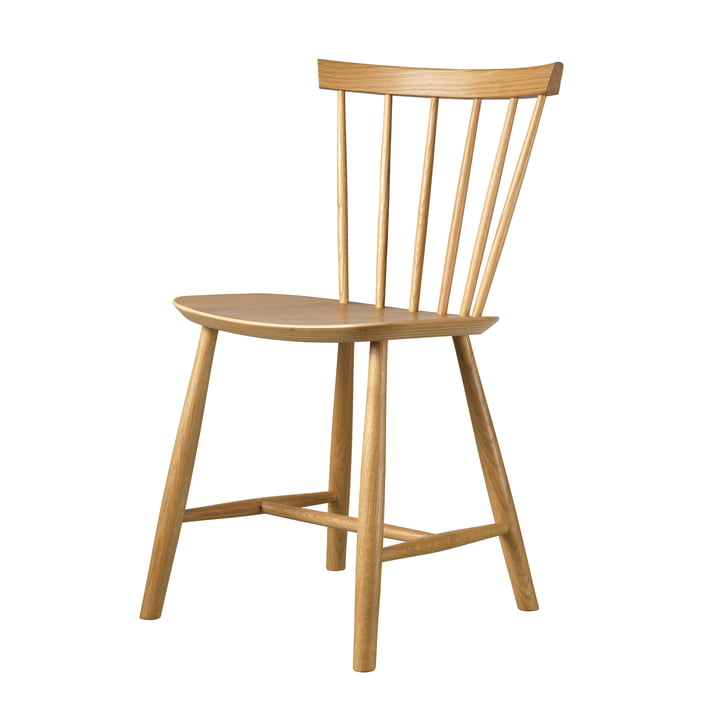 J46 stol fra FDB Møbler, naturlig eg