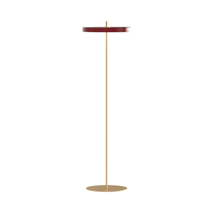 Asteria LED gulvlampe, Ø 43 x H 150,7 cm, rubinrød af Umage