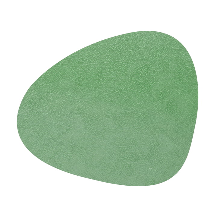 Placemat Curve L, Hippo forest green af LindDNA