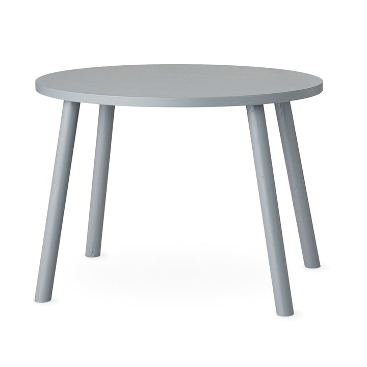 Mouse børns table ovale 64 x 46 cm x Nofred i grå
