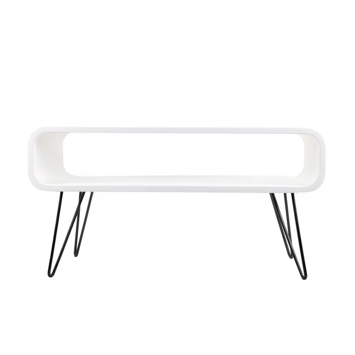 Metro Coffee Table, hvid / sort fra XLBoom