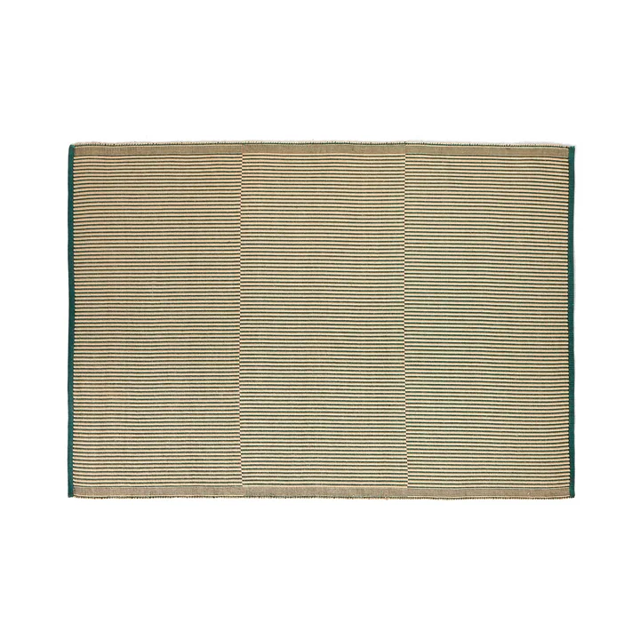 Tapis tæppe, 170 x 240 cm, sort/grøn fra HAY.