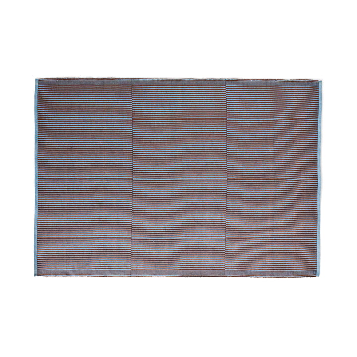 Tapis tæppe, 170 x 240 cm, kastanje/blå fra Hay.