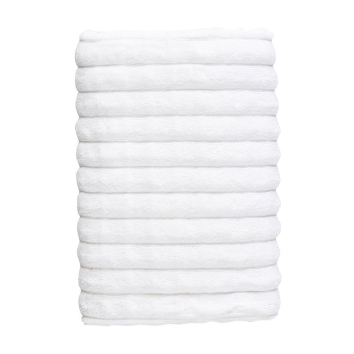 Inu badehåndklæde, 70 x 140 cm, hvid fra Zone Denmark
