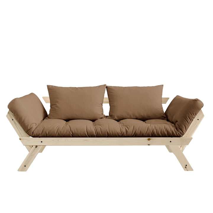 Bebop sofaen, naturlig fyr / mocca (755) af Karup Design