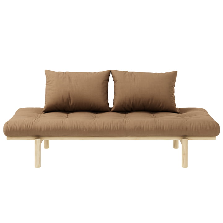 Pace Daybed, naturfyr/mokka (755) fra Karup Design