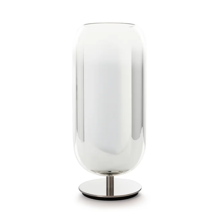 Gople bordlampe H 48,5 cm, sølv fra Artemide