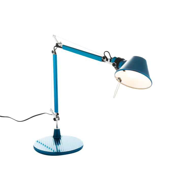 Tolomeo Micro bordlampe fra Artemide i blå