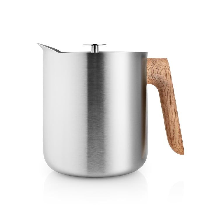 The Nordic Kitchen te maker 1 l, rustfrit stål / eg af Eva Solo