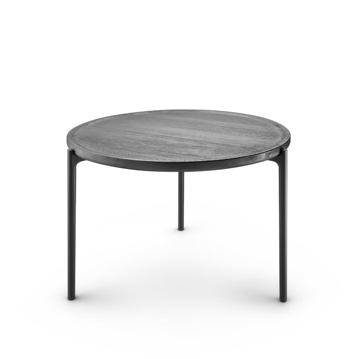Savoye sofabordet, Ø 60 x H 42 cm, sort / sort af Eva Solo