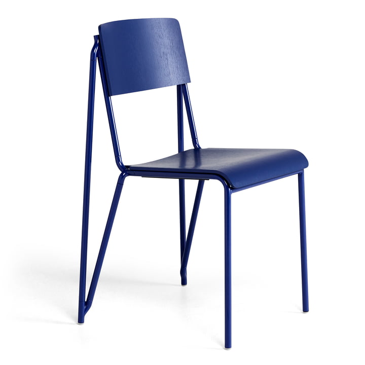 Petit Standard stol, ultra marine blue / ultra marine blue fra Hay