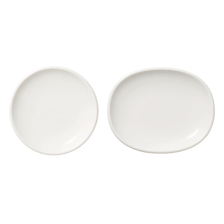 Raami-pladerne Ø 11,2 cm, hvide (sæt med 2) fra Iittala