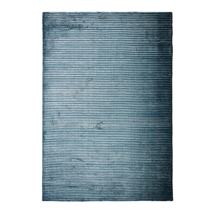 Houkime-tæppet 200 x 300 cm, midnatsblåt fra Audo