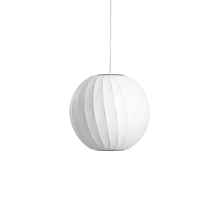 Nelson Ball Crisscross Bubble pendel S, off white af HAY