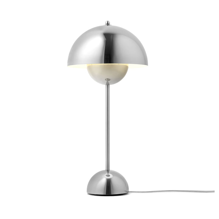 & Tradition - FlowerPot bordlampe VP3, poleret stål