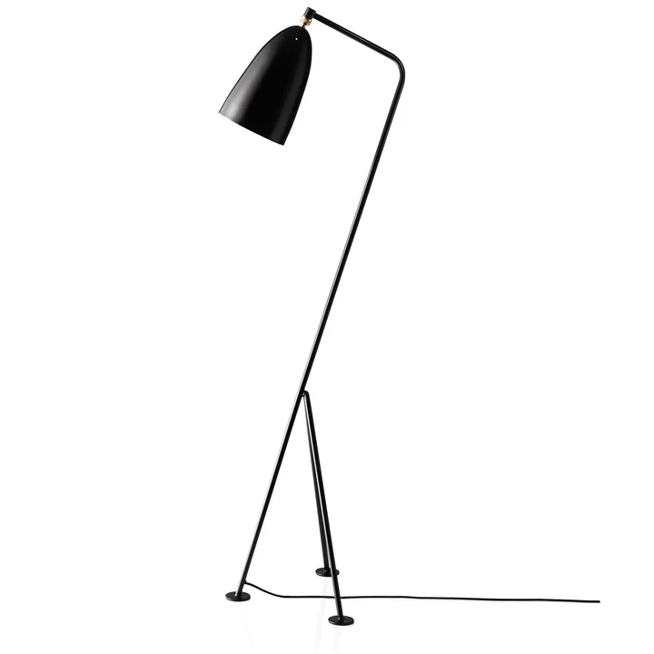 Sort Gräshoppa gulvlampe GM1 fra Gubi