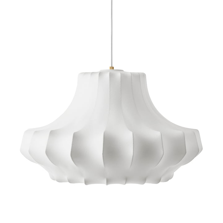 Fantom vedhængslampe medium Ø 80 x H 44 cm af Normann Copenhagen i hvidt