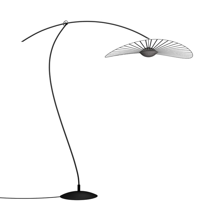 Vertigo Nova gulvlampen fra Petite Friture, Ø 110 cm, sort