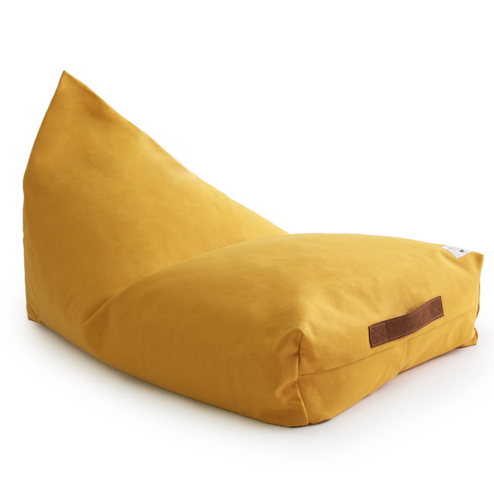 Oasis børns sækkestol fra Nobodinoz i farniente yellow