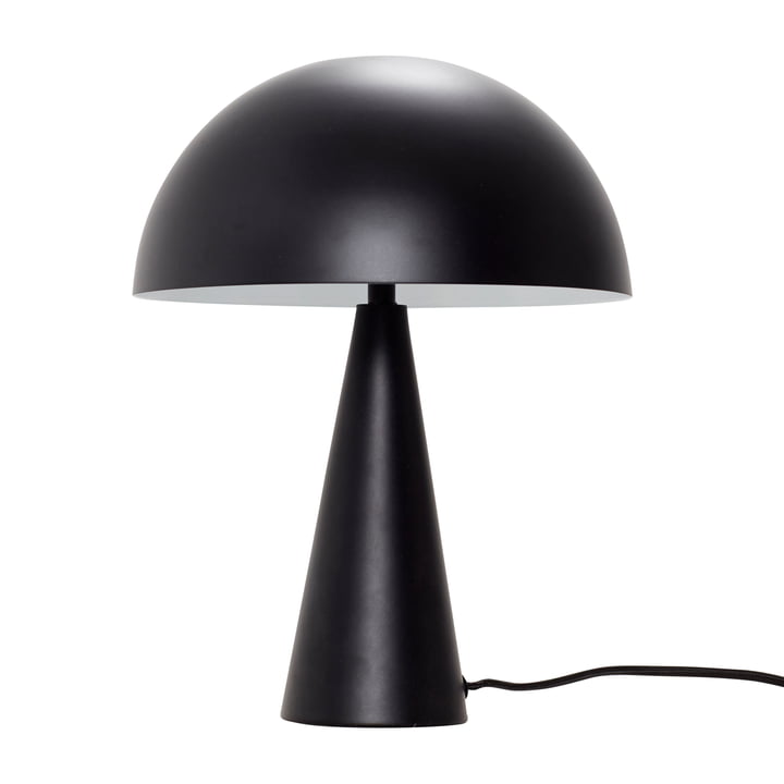 Bordlampe, sort, lille af Hübsch Interior