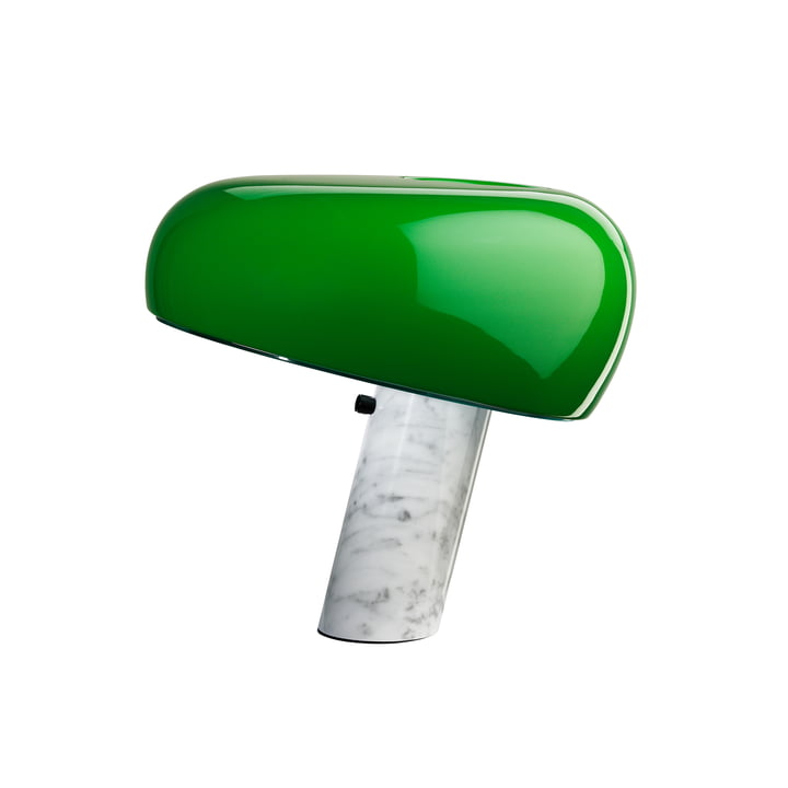 Snoopy bordlampe fra Flos i grønt