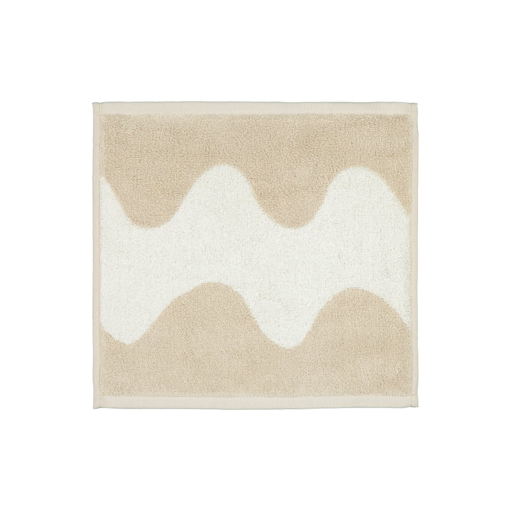 Lokki mini håndklæde fra Marimekko i beige / hvid