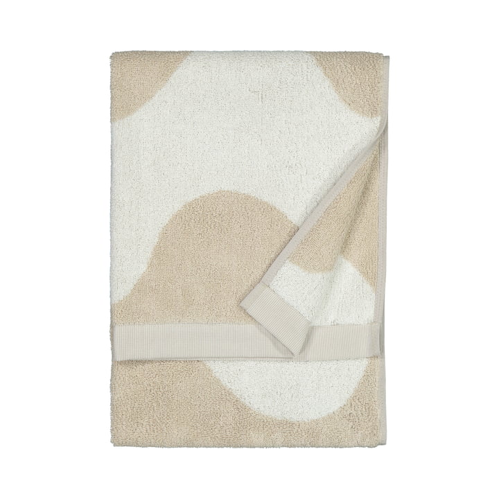 Lokki håndklædet fra Marimekko i beige / hvid