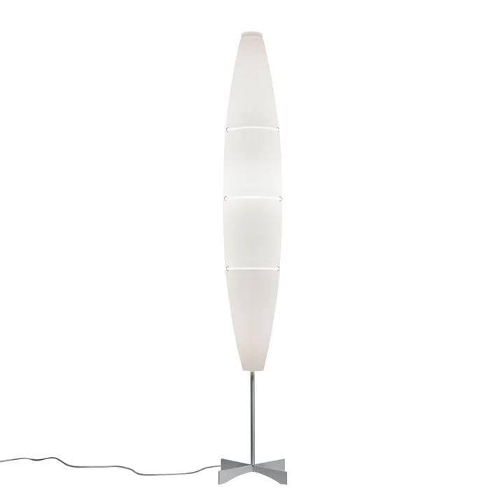 Foscarini – Havana gulvlampe, aluminium/hvid